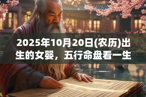 2025年10月20日(农历)出生的女婴，五行命盘看一生顺逆如何