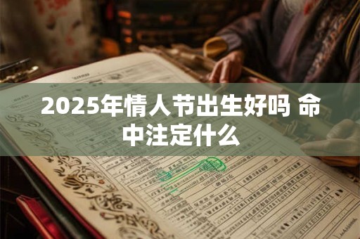 2025年情人节出生好吗 命中注定什么