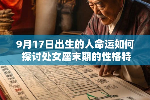 9月17日出生的人命运如何 探讨处女座末期的性格特质