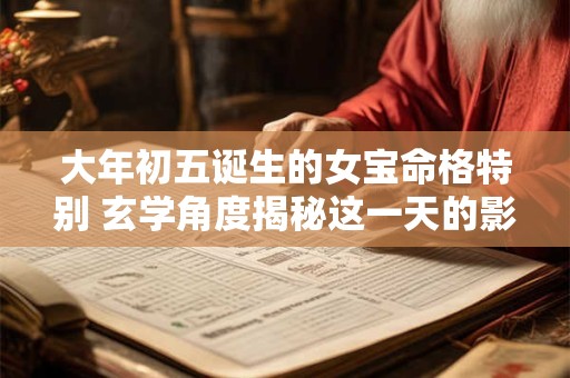 大年初五诞生的女宝命格特别 玄学角度揭秘这一天的影响