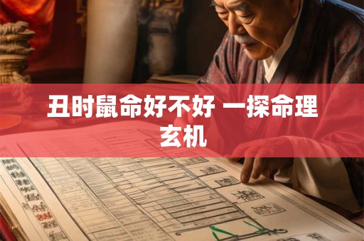 丑时鼠命好不好 一探命理玄机