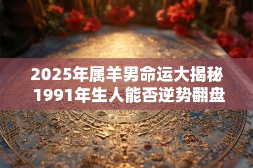 2025年属羊男命运大揭秘 1991年生人能否逆势翻盘