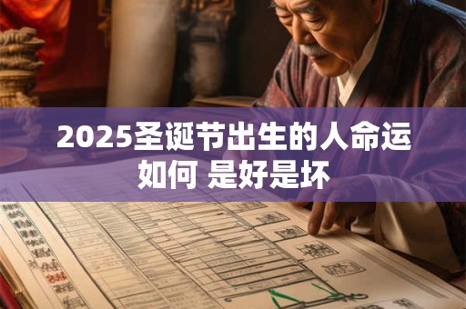 2025圣诞节出生的人命运如何 是好是坏 2025圣诞节出生的人命运如何 是好是坏