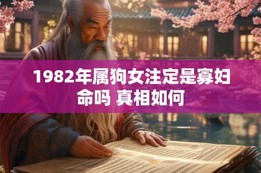 1982年属狗女注定是寡妇命吗 真相如何
