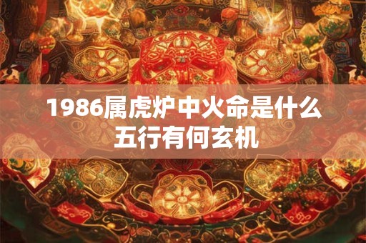 1986属虎炉中火命是什么 五行有何玄机
