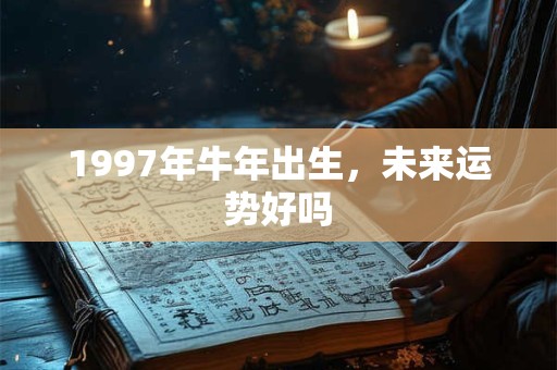 1997年牛年出生，未来运势好吗
