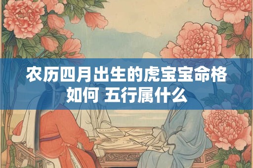农历四月出生的虎宝宝命格如何 五行属什么