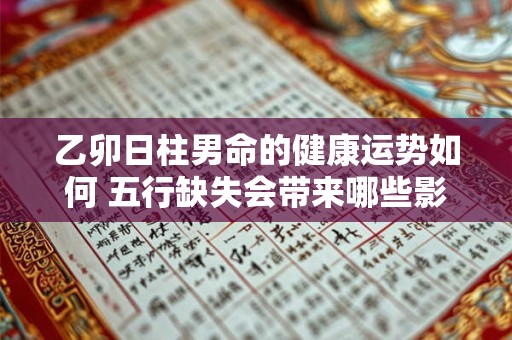 乙卯日柱男命的健康运势如何 五行缺失会带来哪些影响