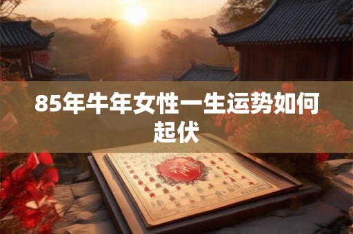 85年牛年女性一生运势如何起伏
