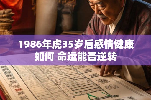 1986年虎35岁后感情健康如何 命运能否逆转 1986年虎35岁后感情健康如何 命运能否逆转