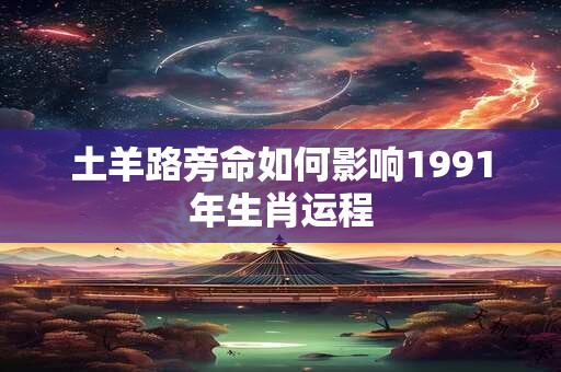土羊路旁命如何影响1991年生肖运程