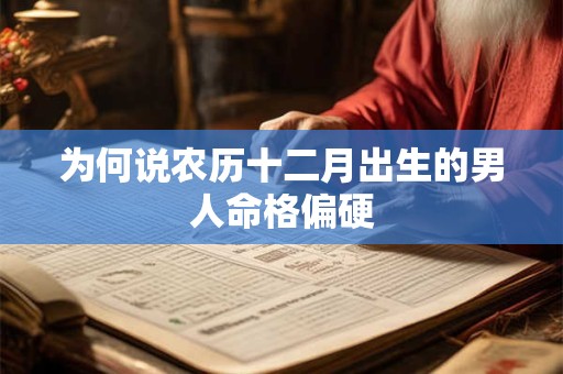 为何说农历十二月出生的男人命格偏硬
