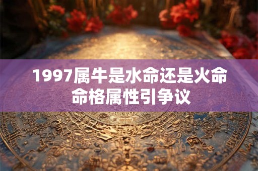 1997属牛是水命还是火命 命格属性引争议