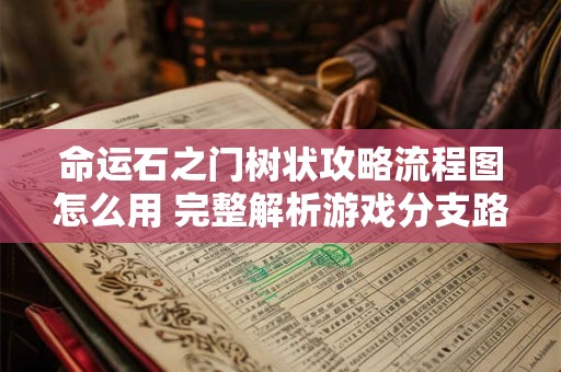 命运石之门树状攻略流程图怎么用 完整解析游戏分支路线