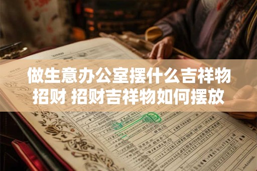 做生意办公室摆什么吉祥物招财 招财吉祥物如何摆放最旺财运