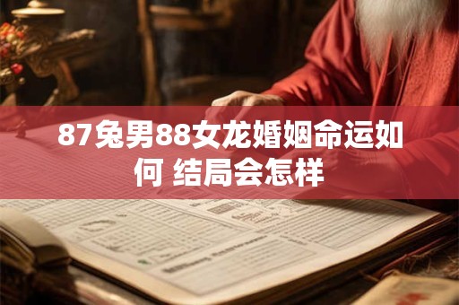 87兔男88女龙婚姻命运如何 结局会怎样