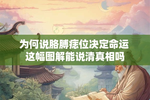 为何说胳膊痣位决定命运 这幅图解能说清真相吗