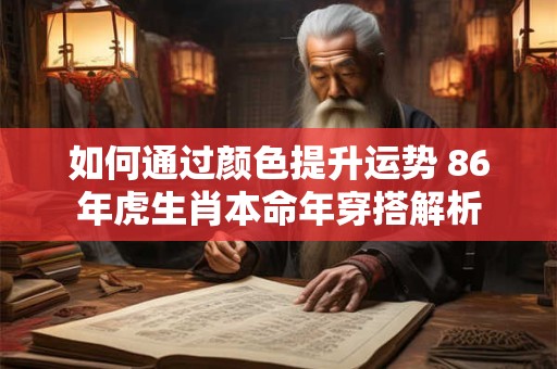 如何通过颜色提升运势 86年虎生肖本命年穿搭解析
