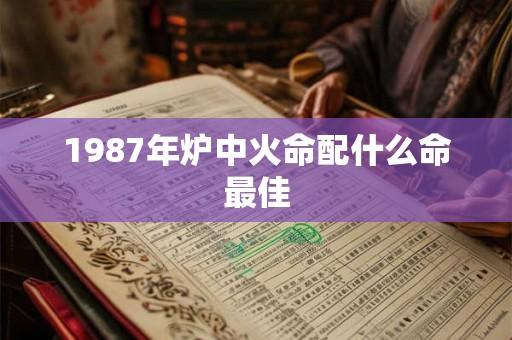 1987年炉中火命配什么命最佳