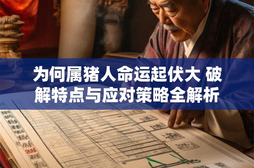 为何属猪人命运起伏大 破解特点与应对策略全解析