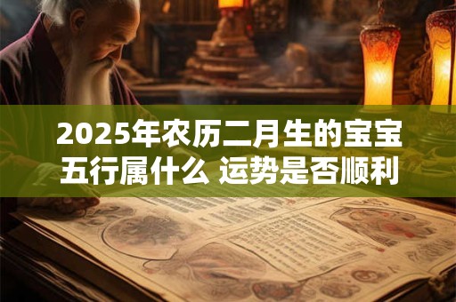 2025年农历二月生的宝宝五行属什么 运势是否顺利
