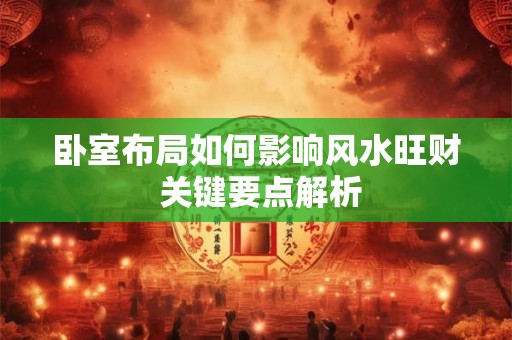卧室布局如何影响风水旺财 关键要点解析