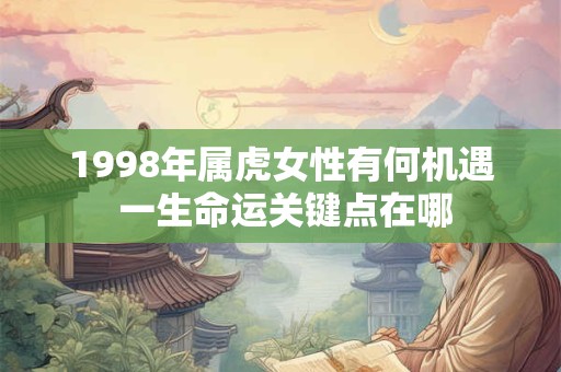 1998年属虎女性有何机遇 一生命运关键点在哪