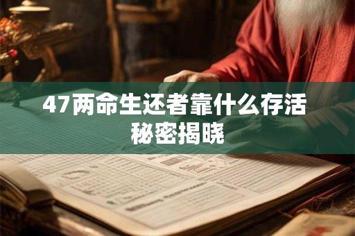 47两命生还者靠什么存活 秘密揭晓