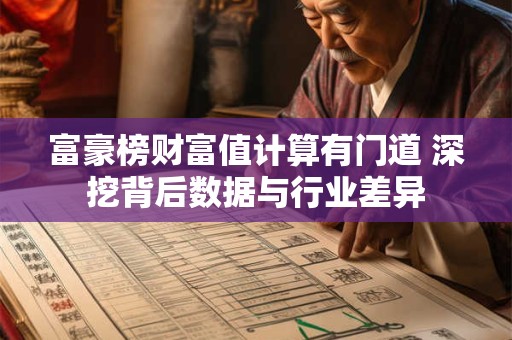 富豪榜财富值计算有门道 深挖背后数据与行业差异