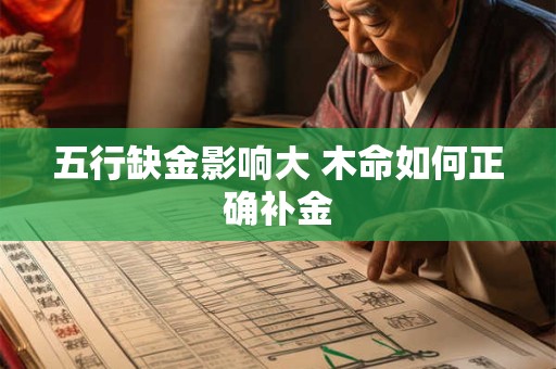 五行缺金影响大 木命如何正确补金