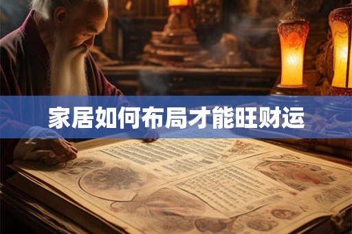 家居如何布局才能旺财运