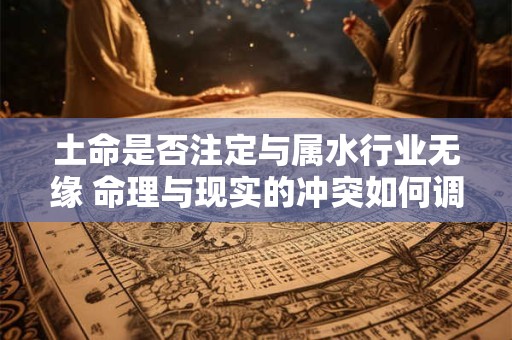 土命是否注定与属水行业无缘 命理与现实的冲突如何调和