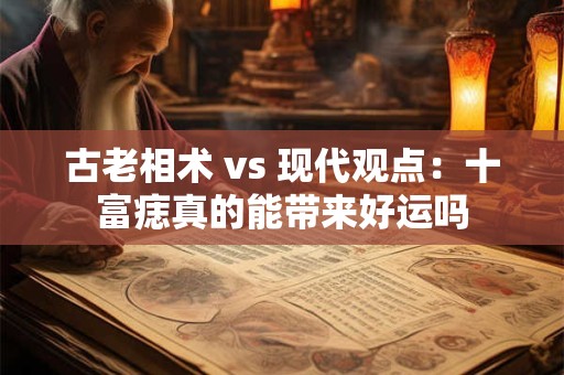 古老相术 vs 现代观点：十富痣真的能带来好运吗