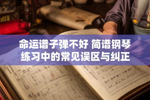 命运谱子弹不好 简谱钢琴练习中的常见误区与纠正