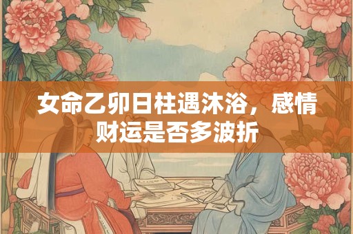 女命乙卯日柱遇沐浴，感情财运是否多波折