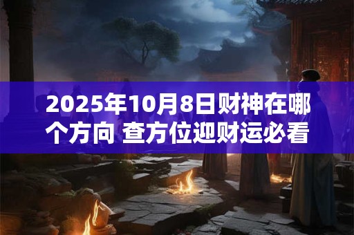 2025年10月8日财神在哪个方向 查方位迎财运必看