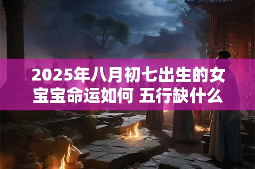 2025年八月初七出生的女宝宝命运如何 五行缺什么
