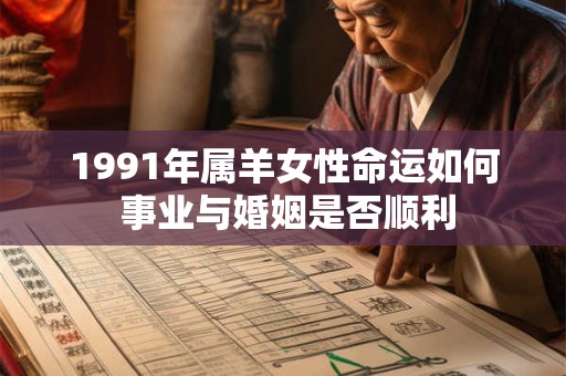 1991年属羊女性命运如何 事业与婚姻是否顺利