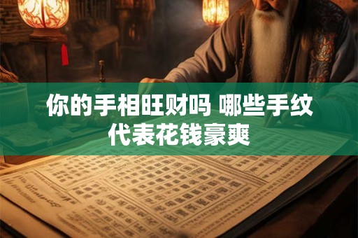 你的手相旺财吗 哪些手纹代表花钱豪爽