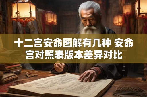 详细阅读:十二宫安命图解有几种 安命宫对照表版本差异对比 十二宫安命图解有几种 安命宫对照表版本差异对比