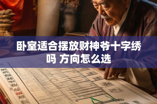 卧室适合摆放财神爷十字绣吗 方向怎么选