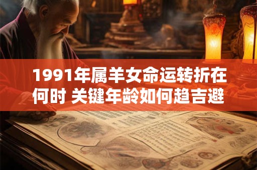 1991年属羊女命运转折在何时 关键年龄如何趋吉避凶