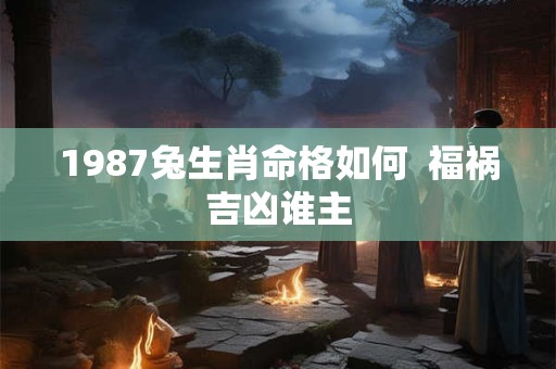 1987兔生肖命格如何  福祸吉凶谁主