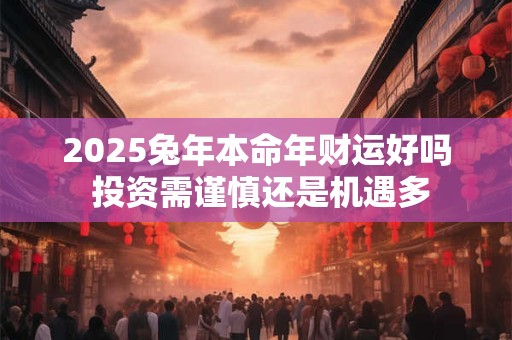 2025兔年本命年财运好吗 投资需谨慎还是机遇多