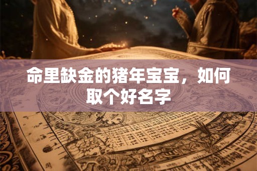 命里缺金的猪年宝宝，如何取个好名字