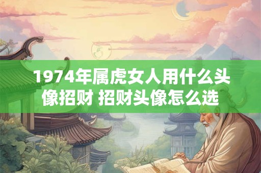 1974年属虎女人用什么头像招财 招财头像怎么选