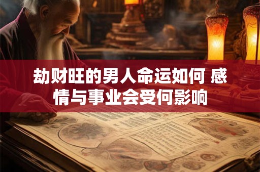 劫财旺的男人命运如何 感情与事业会受何影响