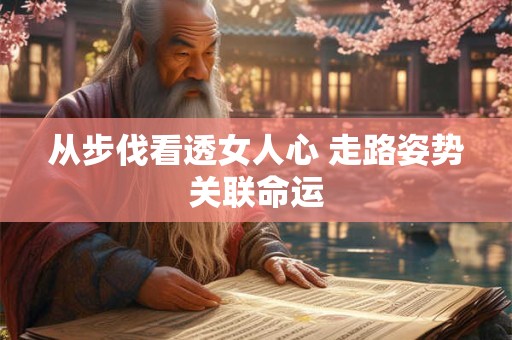 详细阅读:从步伐看透女人心 走路姿势关联命运 从步伐看透女人心 走路姿势关联命运