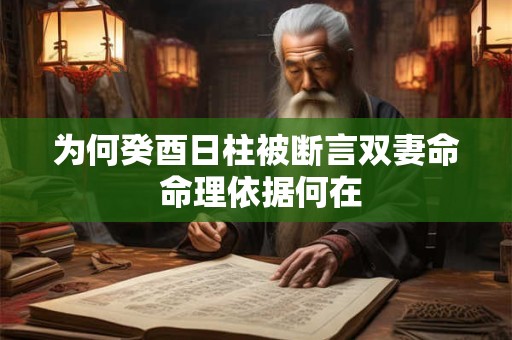 为何癸酉日柱被断言双妻命 命理依据何在