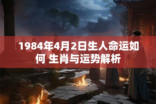 1984年4月2日生人命运如何 生肖与运势解析